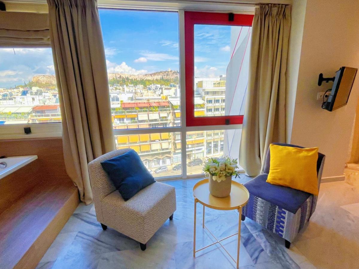 אתונה Wsd Baia Acropolis Hotel Apartment מראה חיצוני תמונה